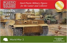 WW2V20032 1/72 WWII GERMAN TIGER I TANK Plastic Soldier Company New in box WW2