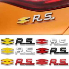 3D Metal GT RS Line Emblem