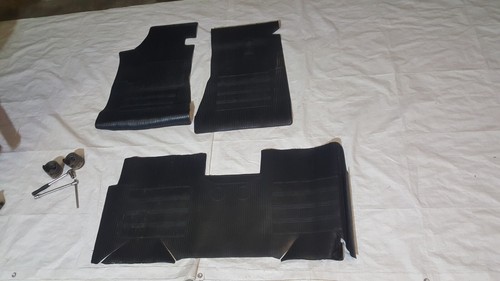 Rubber mats for lancia gamma - rubber,