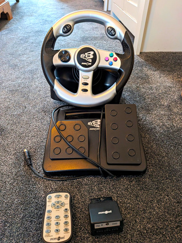 Ps2 racing wheel - racing, &