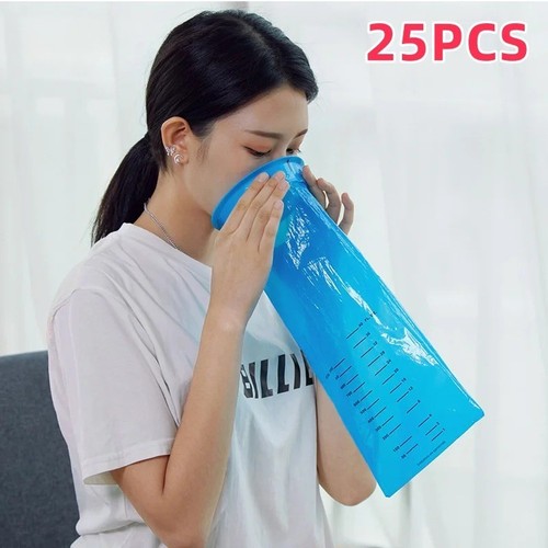 25pcs disposable vomit bags - vomit,