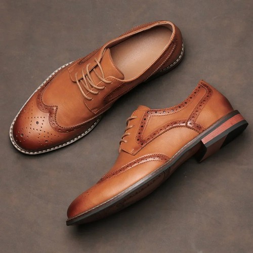 Mens goor capped oxford brogue - mens,