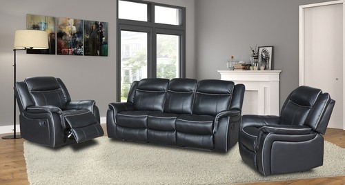 Black high grade leather - black,