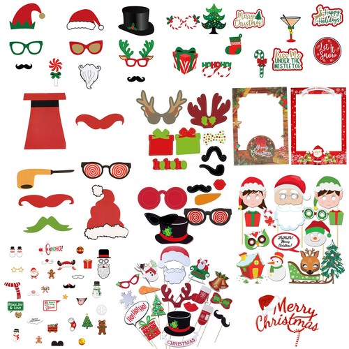 Christmas party photo booth - photo,