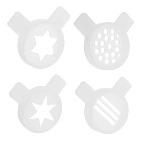 4pcs ice cream machine nozzles - cream,