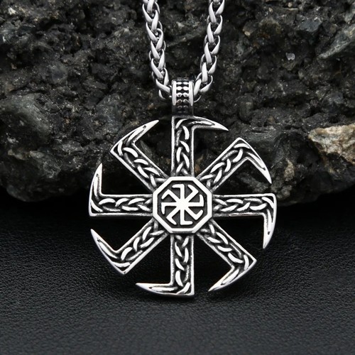 Vintage slavic kolovrat - vintage,