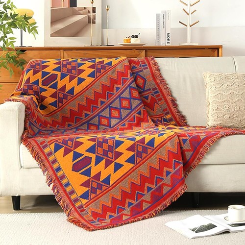 Bohemian throw blanket - bohemian,