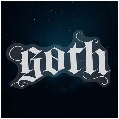 Gothic style text static - 'gothic,