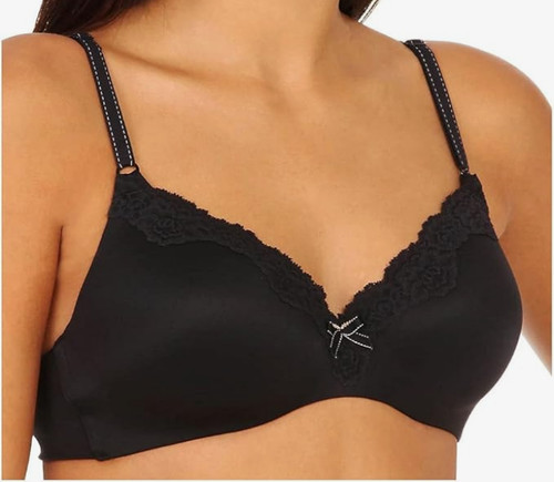 Maidenform black wirefree bra - black,