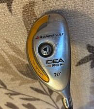 Adams Golf Idea Pro Tour PROTOTYPE 20 Degree Hybrid Bassara R-Flex RH