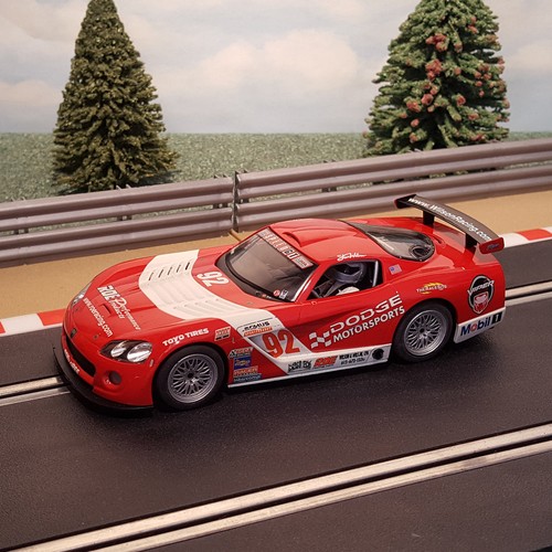 Scalextric c2691d red dodge - scalextric,
