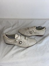 Giovanni Ciccioli Mens Cream Leather Buckle Shoes Uk 41 Ref Juno1