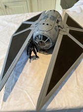 STAR WARS - TIE STRIKER FIGHTER VEHICLE. Fires Nerf bullets and rockets.