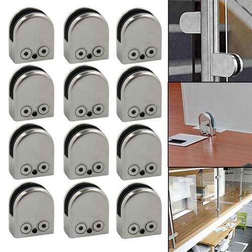 12x glass clamp clip holder - glass,