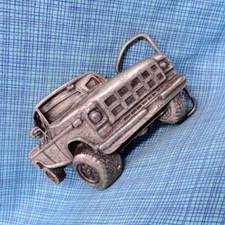 Pick Up Truck Belt Buckle 3D