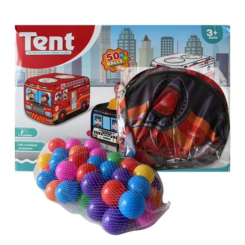 Fire truck tent - truck,