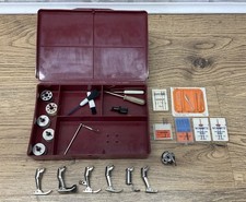 Bernina 830 807 Sewing Machine Red Box Accessories Feet Bobbins Bobbin Case