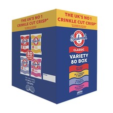 Seabrook Crisps Variety Box 80