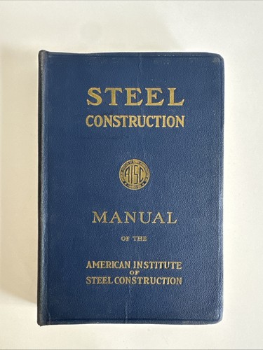 Steel construction manual - construction, 5th