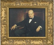 Sir Winston Churchill Framed