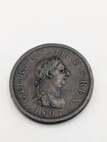 1807 penny george iii copper - 1807,