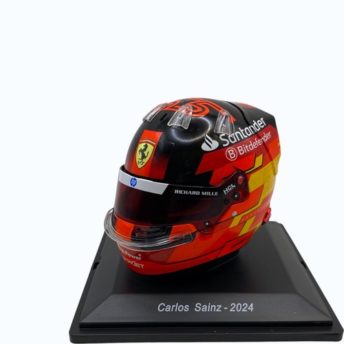 Carlos sainz 2024 helmet - carlos,