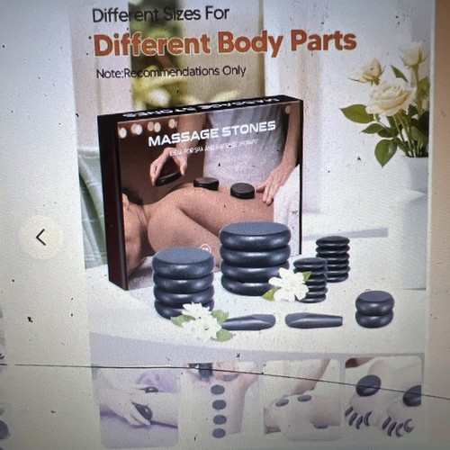 24pcs hot stone massage - 24pcs,