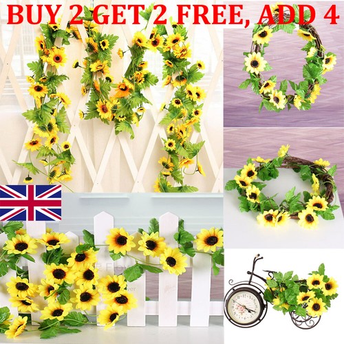 8ft fake artificial sunflower - 8ft,