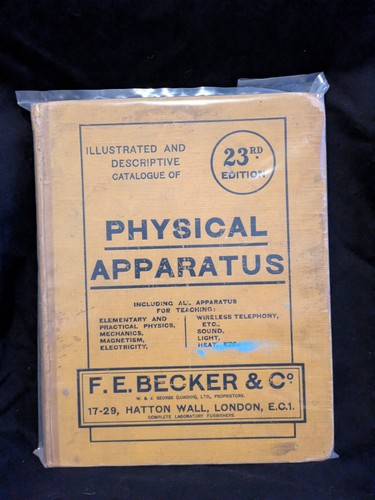 Very old illustrated catalogue - old,