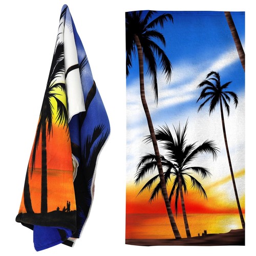 Microfibre beach towel - microfibre,