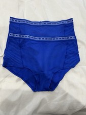 LADIES KNICKERS NEW WITHOUT LABELS , NICE BLUE COLOUR, , 2 PAIRS FOR £6