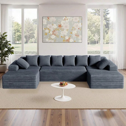 Shape chenille fabric - u,