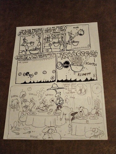 Orig published artwork by - published,
