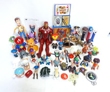 Toy Bundle Figures Job Lot 1990s/00s/10s Vintage & Modern Toy Story Iron Man Pez