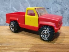 vintage tonka toy tiny vintage red small tonka pickup truck plastic/metal