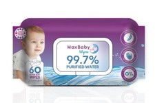 MAX Baby Wipes 99.7% Purified
