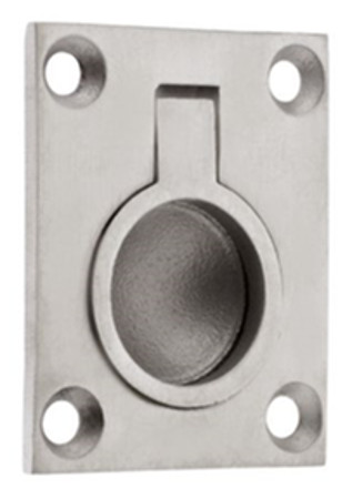 Stainless steel finger flush - stainless,