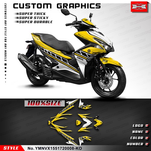 Motorbike sticker decal - sticker,