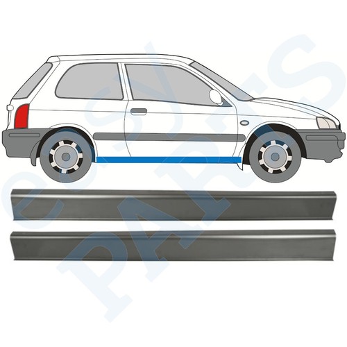 Toyota starlet 1996 - starlet, sill