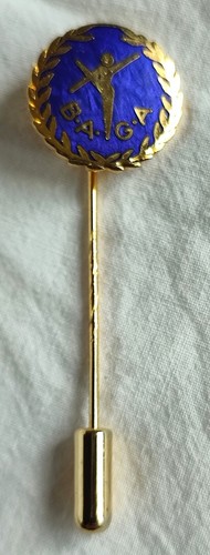 Vintage blue gold tone - vintage,