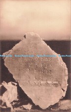 R710351 Fragment of Painted Wall Plaster From a Roman House With Squared Word. C