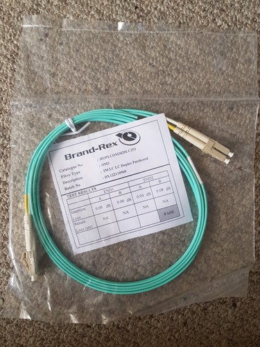 Fiber optic patch - fiber, lc