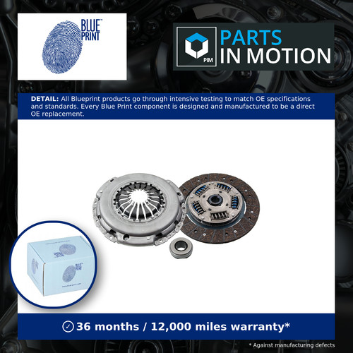 Clutch kit 3pc - kit,
