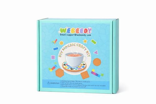 Diy mosaic coaster kit - mosaic, –