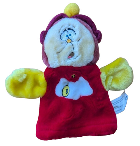 Cogsworth clock hand puppet - clock, 8"