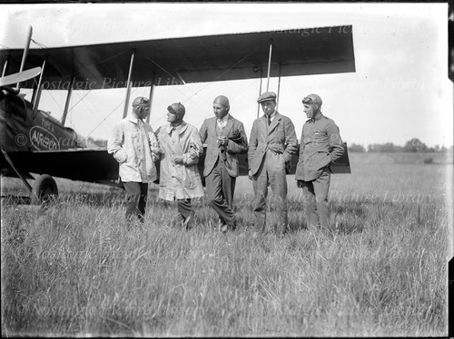Antique glass negative - negative, of