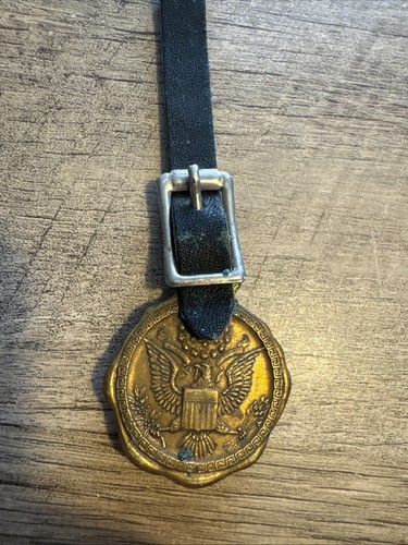 Wwii army seal watch fob - seal,