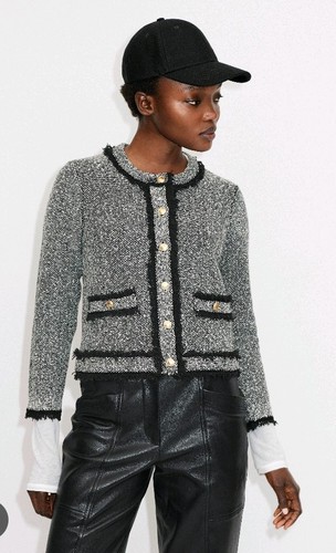 Boucle cardigan jacket - me+em,