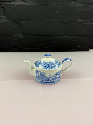 Spode blue italian - blue, miniature
