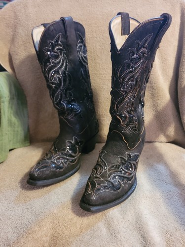 Corral r1152 ladies dark - corral,